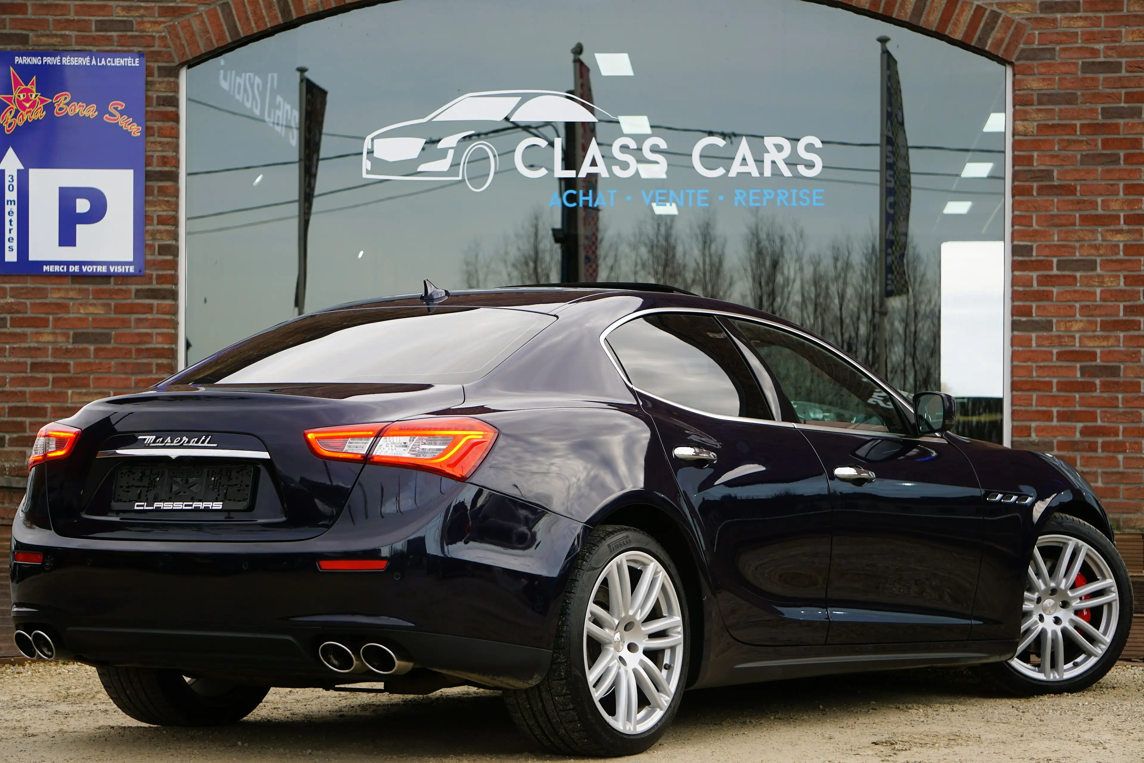 Maserati Ghibli 3.0 d Auto Cam Pdc Xenon Toit Ouvrant Carnet Full — photo 3