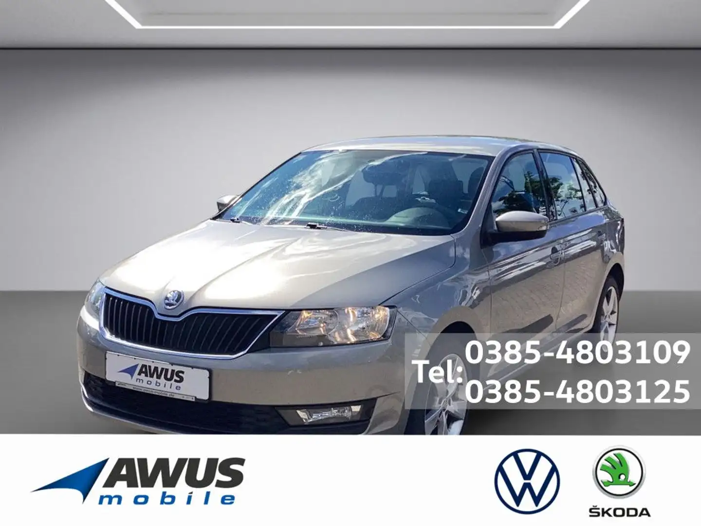 Skoda Rapid/Spaceback Spaceback 1.0TSI Cool Edition Beige - 1