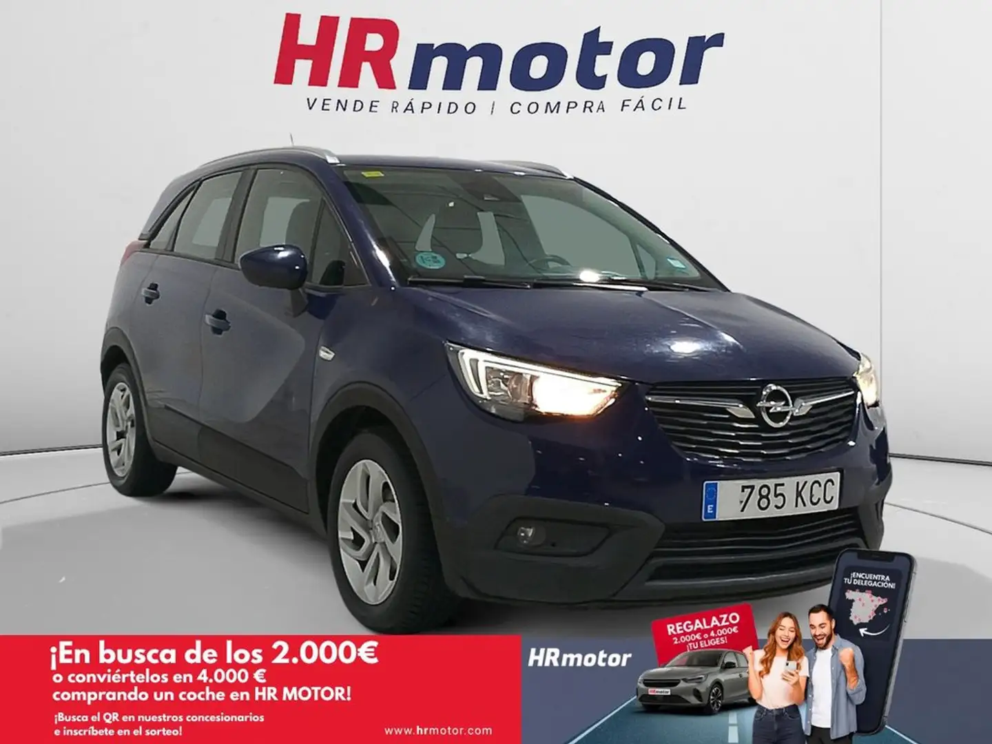 Opel Crossland Selective Bleu - 1