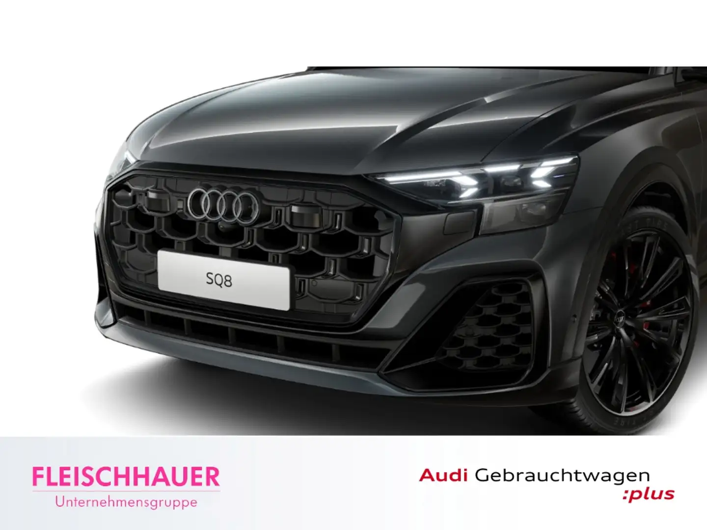 Audi SQ8 V8 4.0 TFSI quattro MATRIX+PANO+AHK+HUD+360°RFK+B& Grau - 1