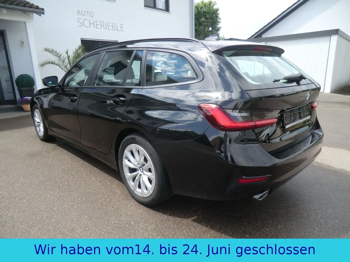 BMW 318 d Touring Advantage Autom./Navi/LED/DAB Noir - 2