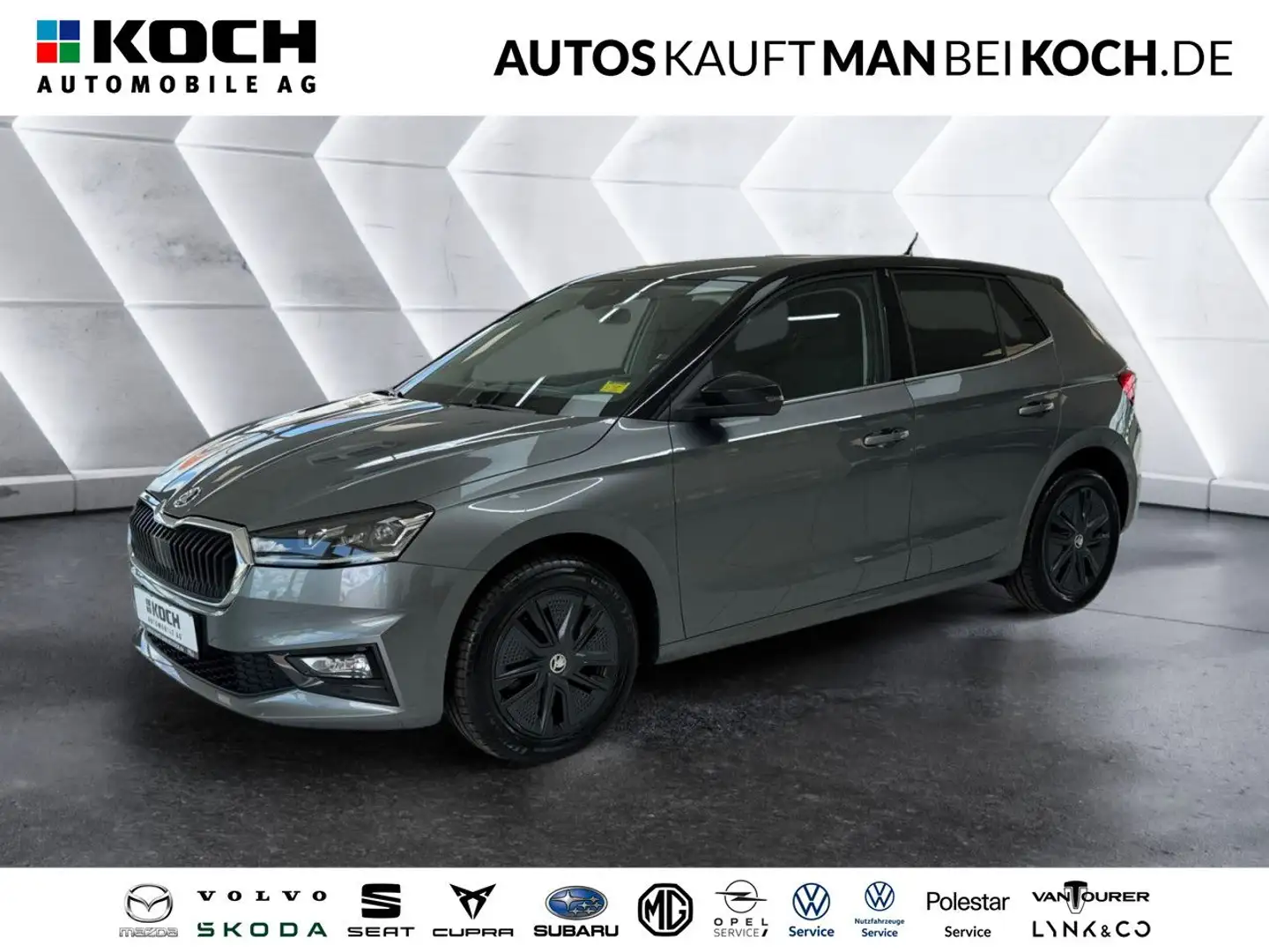 Skoda Fabia 1.5 TSI DSG STYLE KLIMAAUT SHZ PDC APP ALU Grau - 1