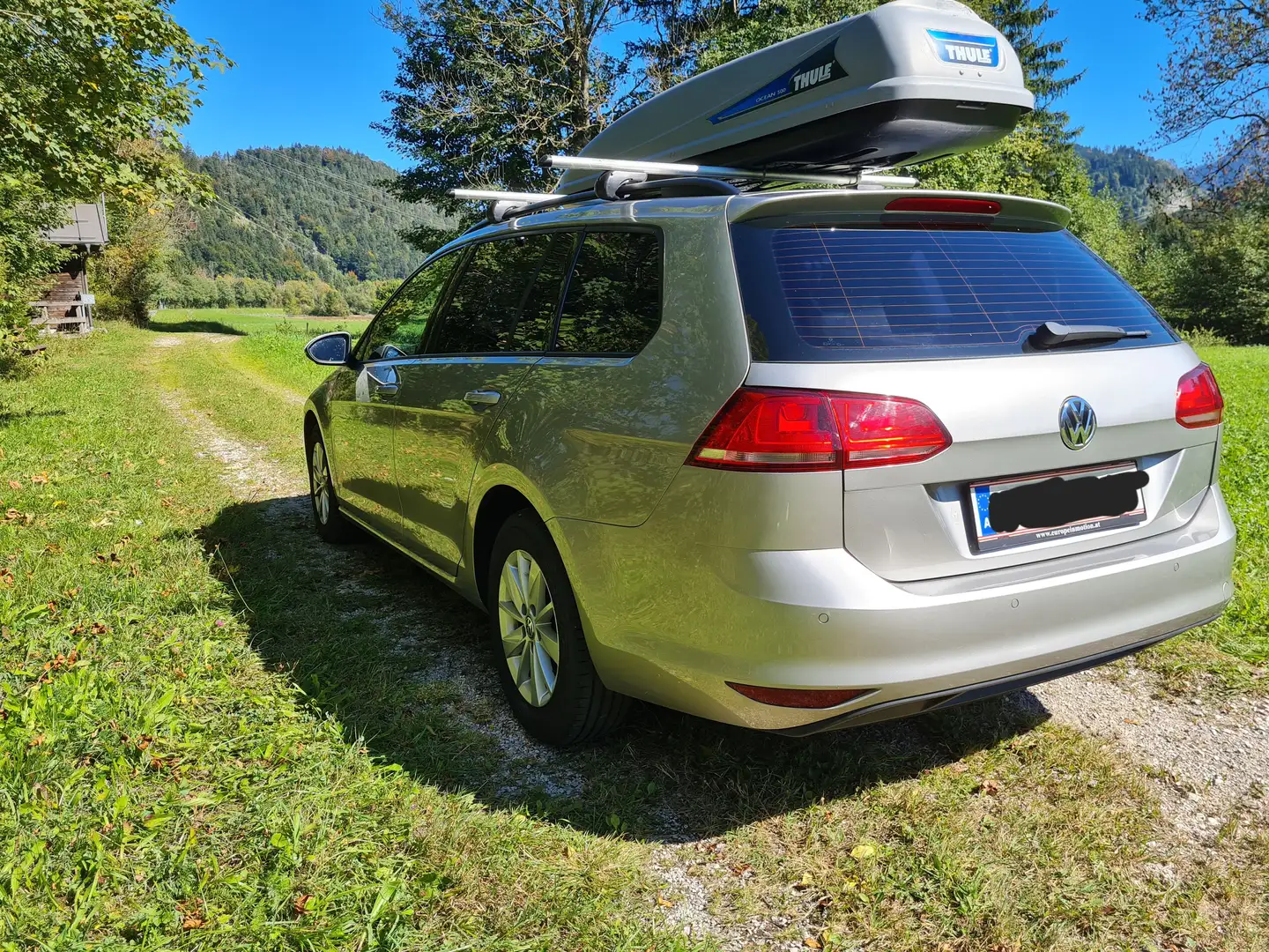 Volkswagen Golf Variant Silber - 2