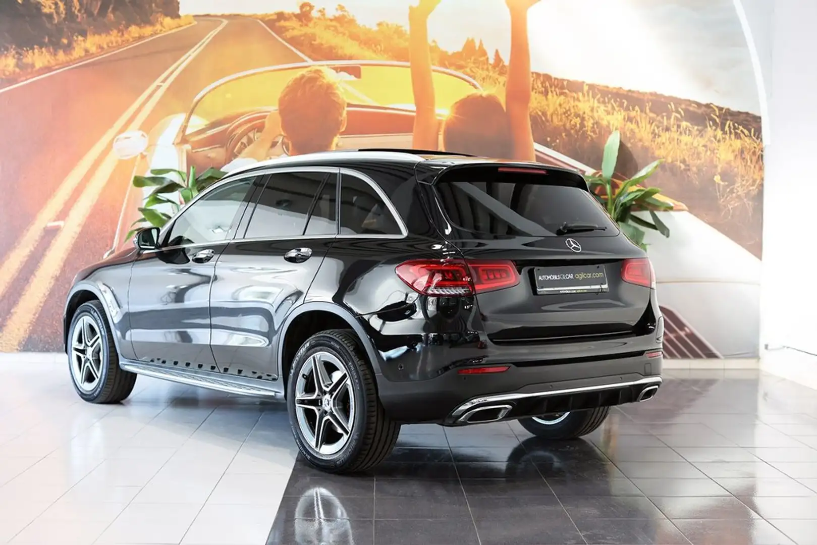 Mercedes-Benz GLC 350 350e 4Matic Negro - 2