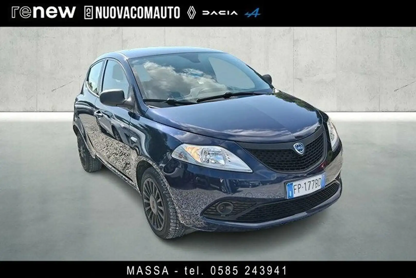 Lancia Ypsilon 1.2 Silver ecochic Gpl 69cv Чорний - 1