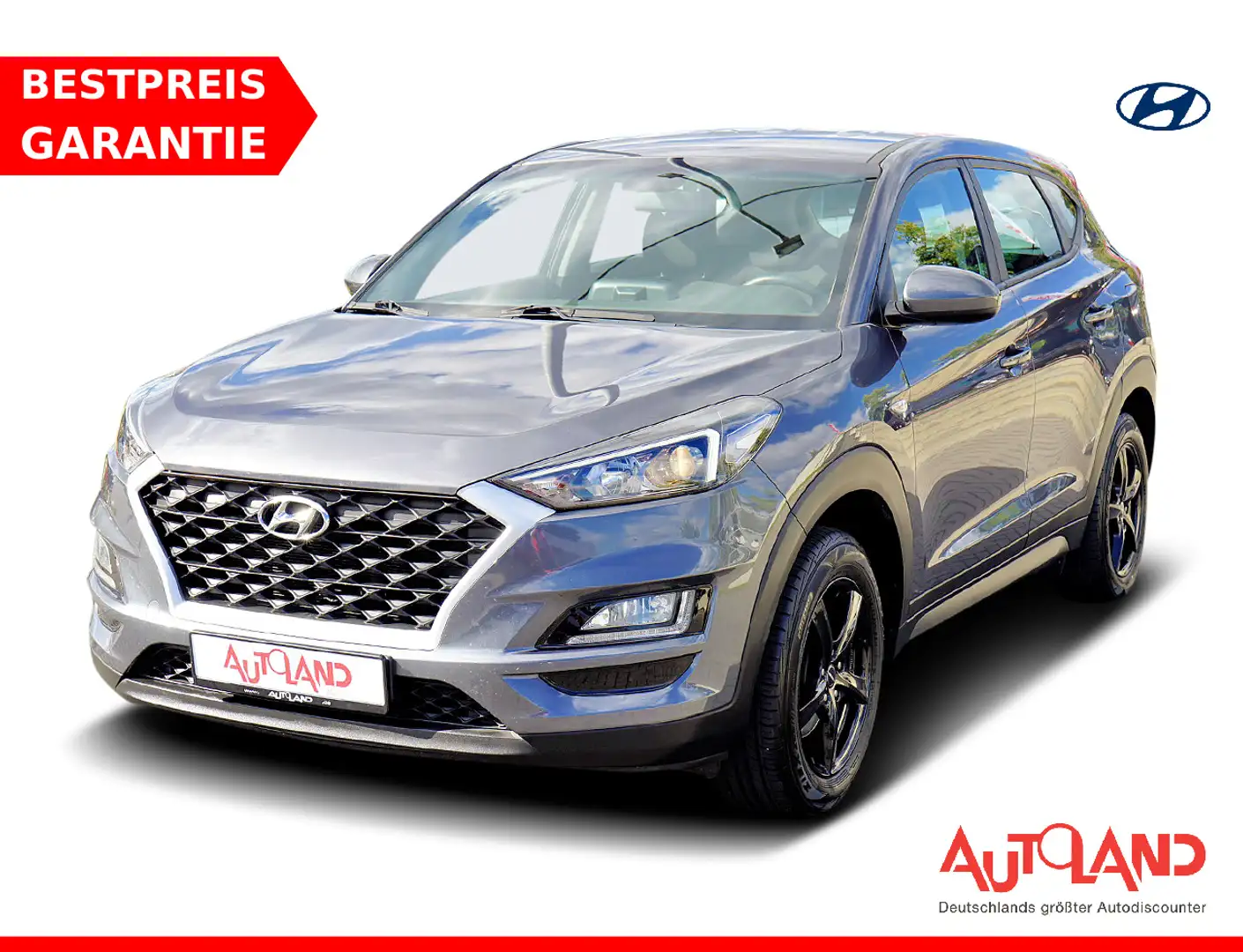 Hyundai TUCSON 1.6 blue Advantage 2WD AHK Navi Kamera Grau - 1