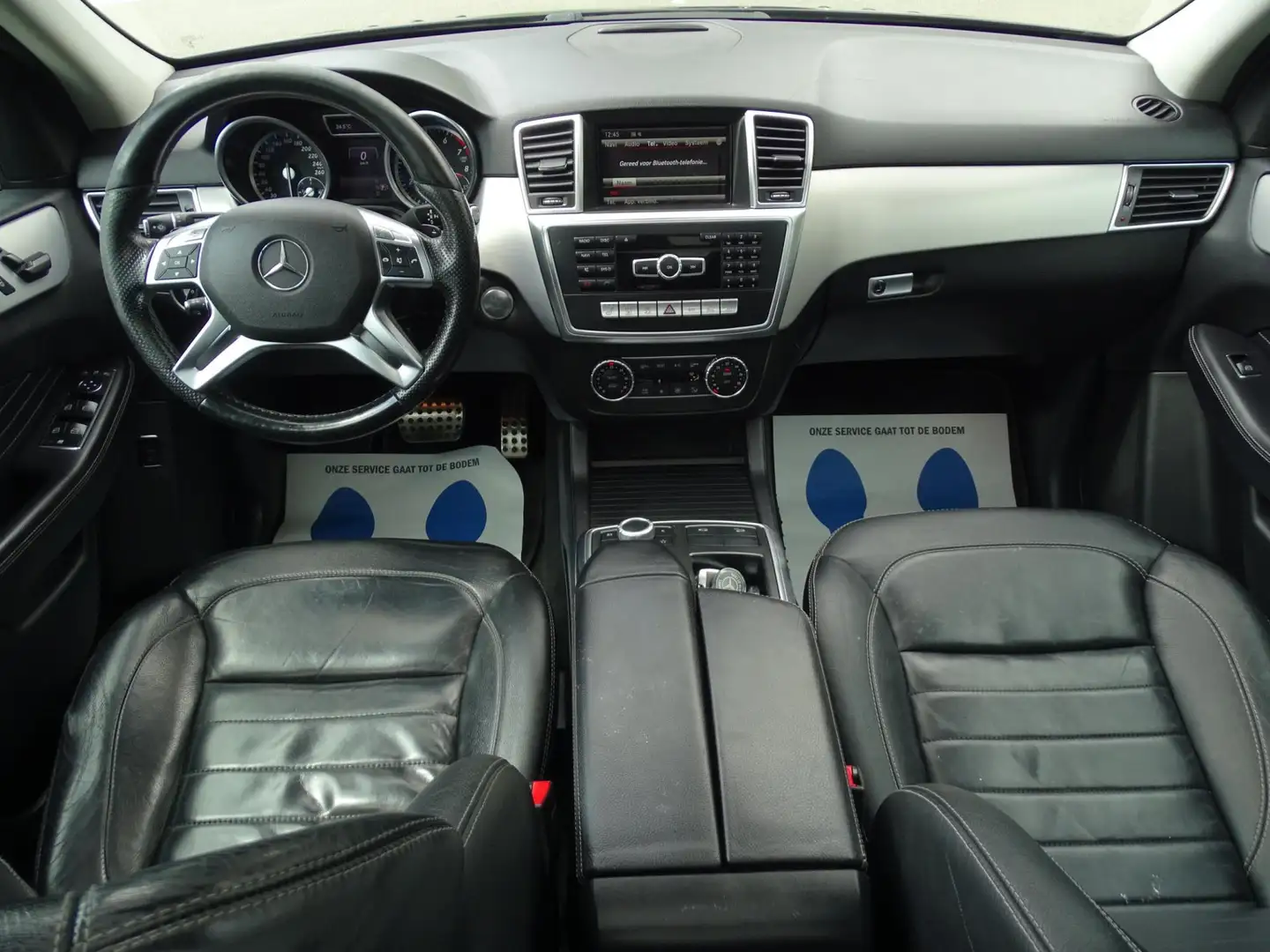 Mercedes-Benz ML 350 M-klasse Elegance 4-Matic - AUTOMAAT - PANORAMADAK Zwart - 2