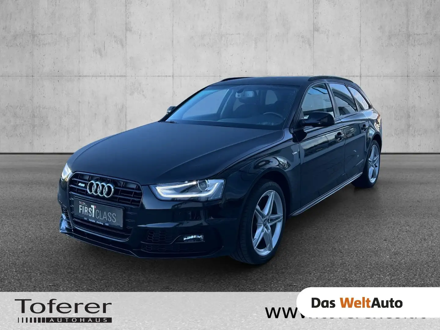 Audi A4 2.0 TDI Schwarz - 1