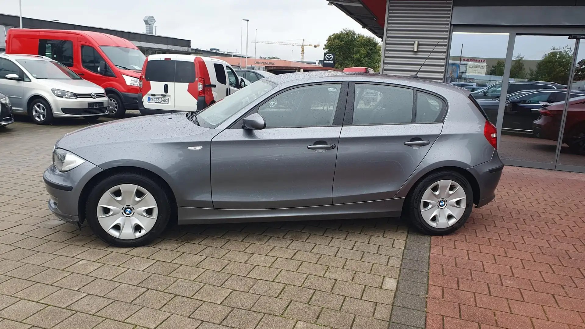 BMW 116 i, Klima, TÜV+Service NEU Grau - 2