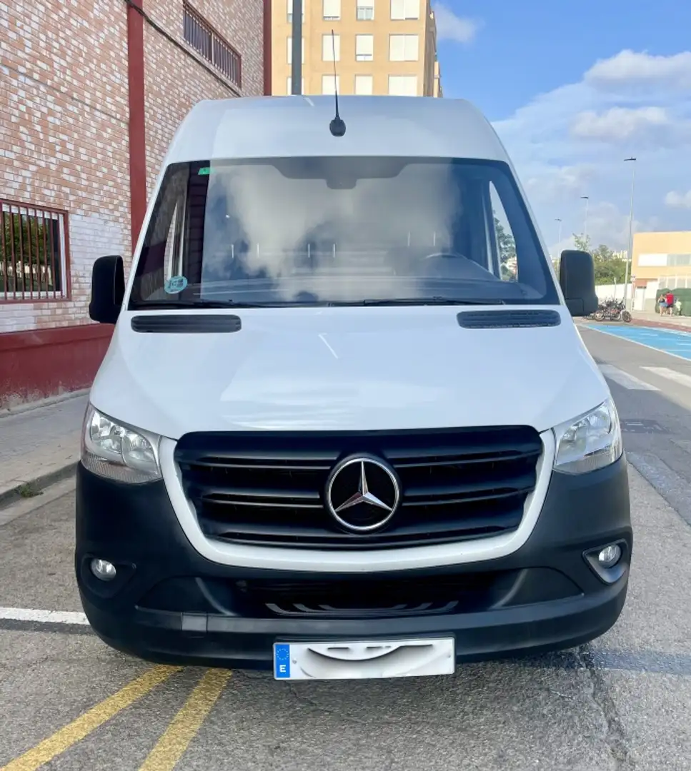Mercedes-Benz Sprinter Furgón 314CDI Largo T.E. tT Blanco - 2