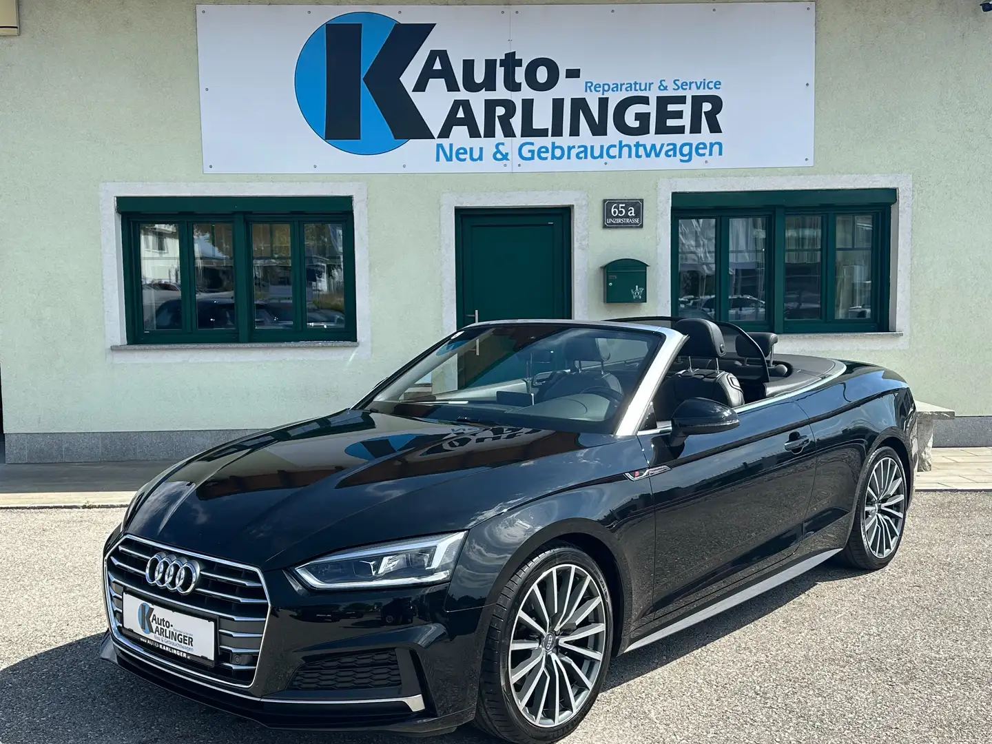 Audi A5 Cabrio 2,0 TDI Sport S-tronic **S-LINE** Nero - 1