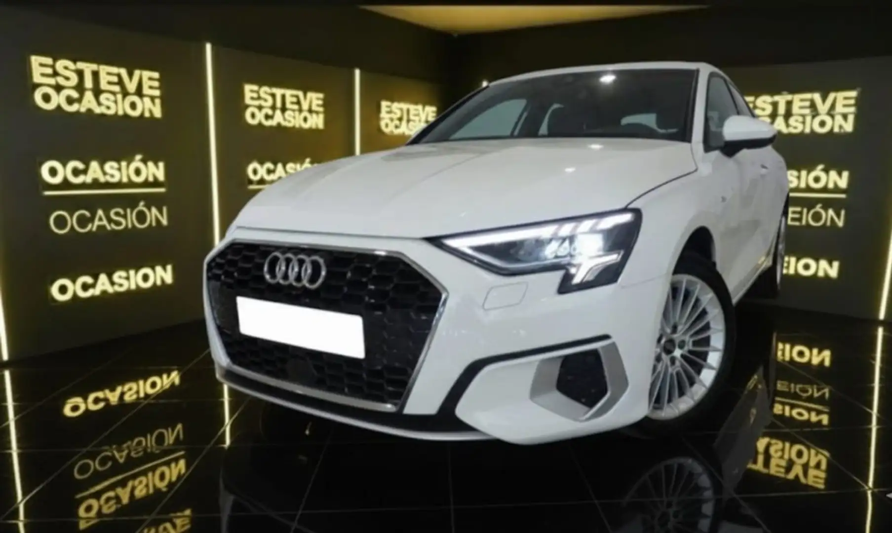 Audi A3 Sportback 30 TFSI Advanced S tronic Blanc - 1