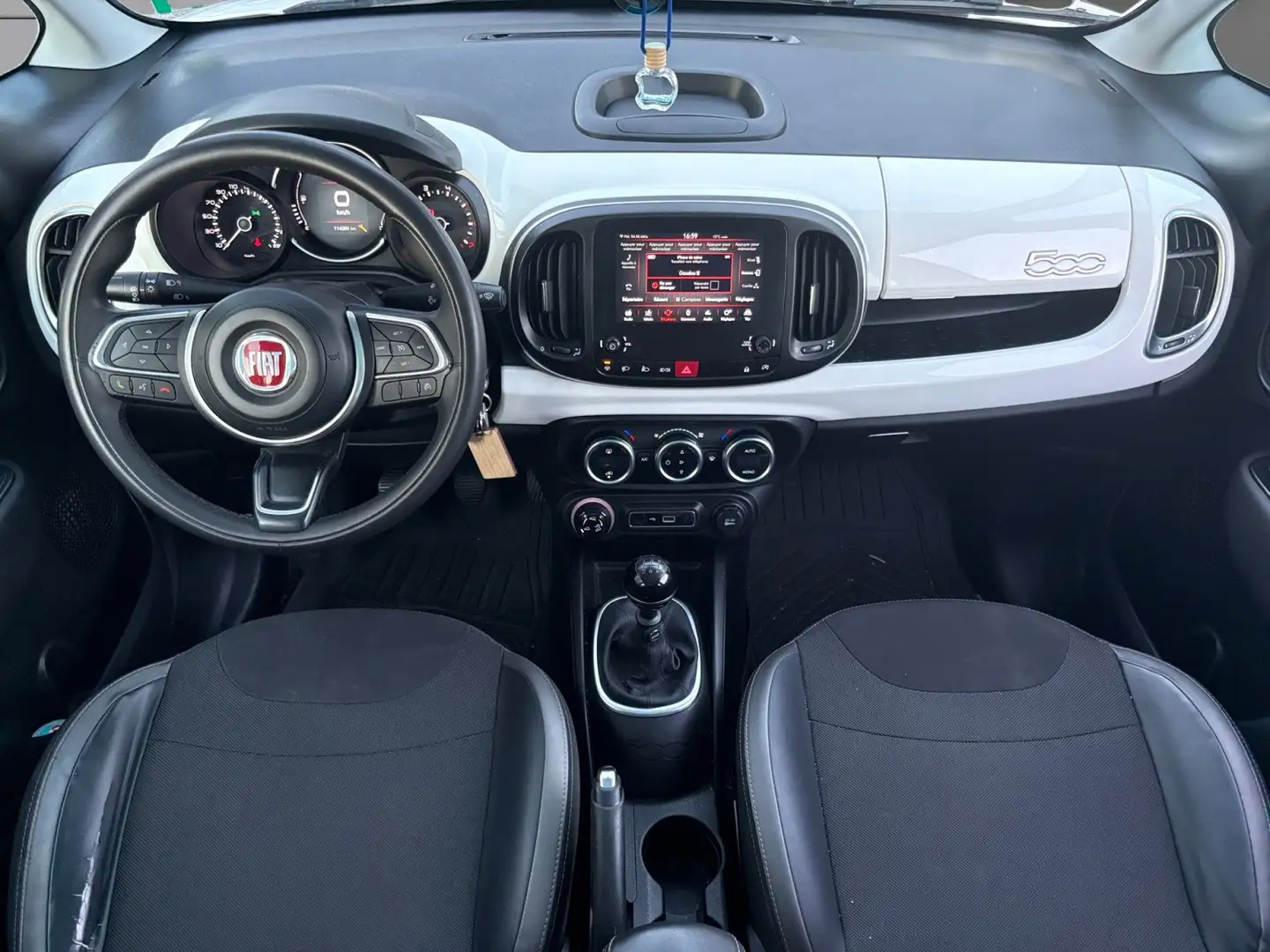 Fiat 500L 500L 1.3 Multijet 95 ch S/S Lounge Blanc - 2