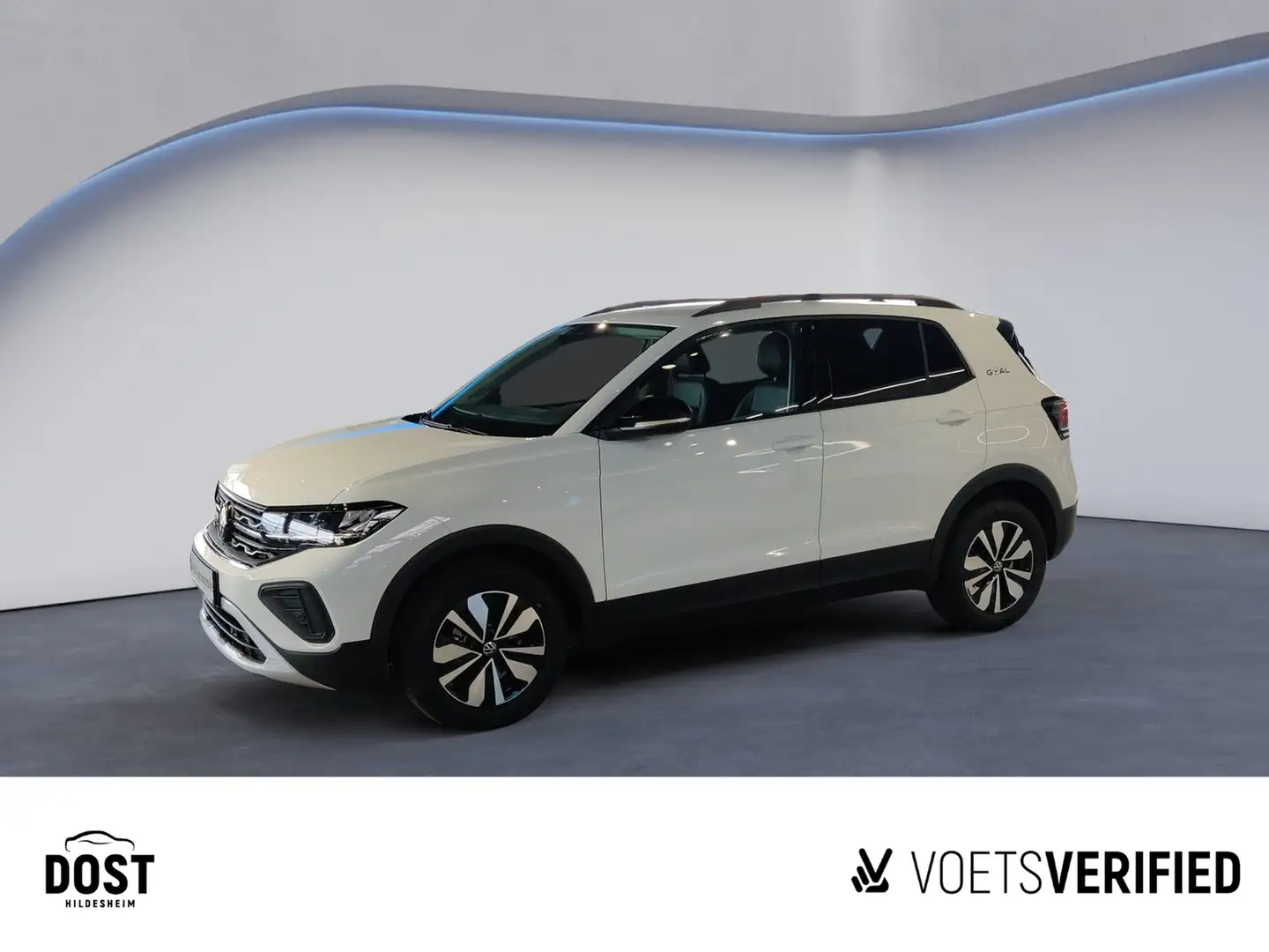 Volkswagen T-Cross 1.0 TSI Life KLIMA+NAVI+SHZ Weiß - 1