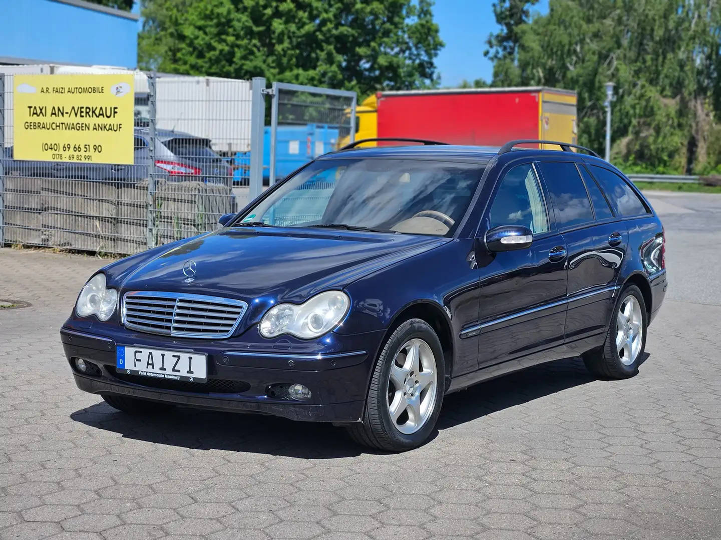 Mercedes-Benz C 320 T 4Matic Elegance 184.000 km Bleu - 1