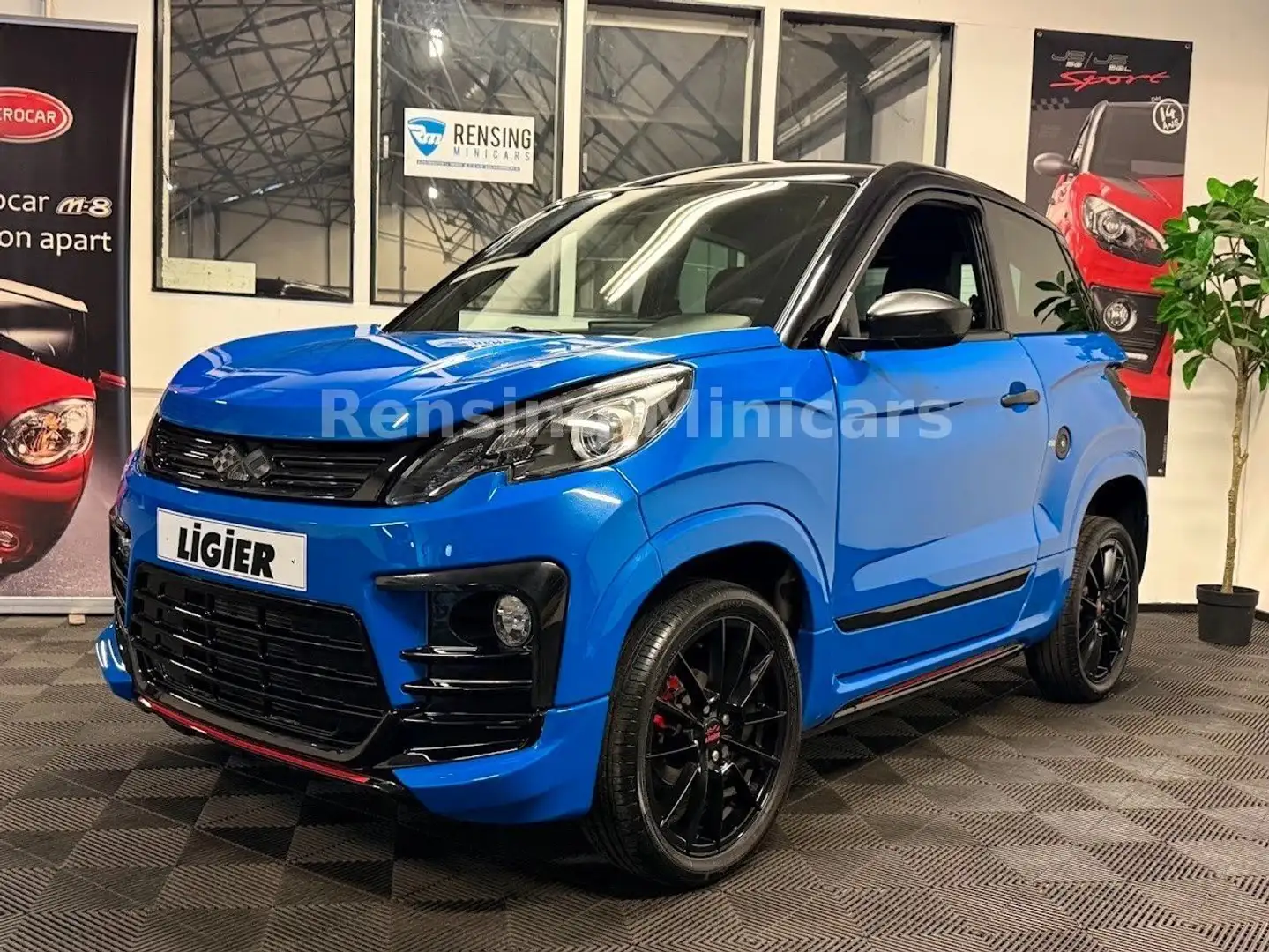 Ligier JS 60 JS60 Ultimate Carplay Mopedauto Microcar 45 KM Blau - 2
