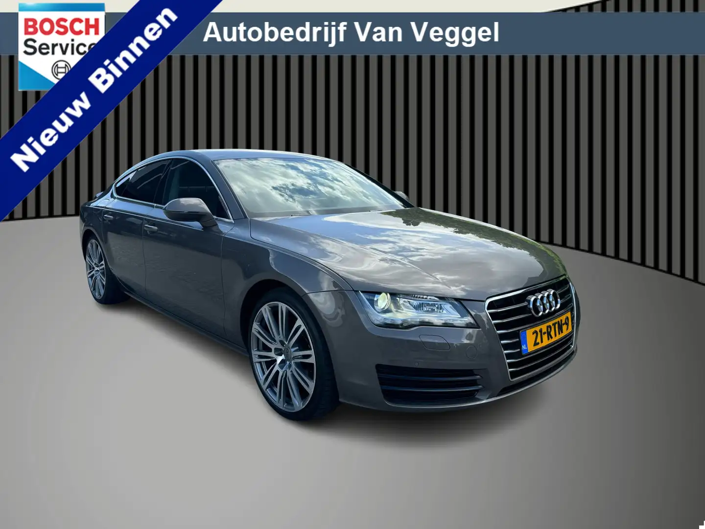 Audi A7 Sportback 2.8 FSI quattro Pro Line plus leer, xeno Gris - 1