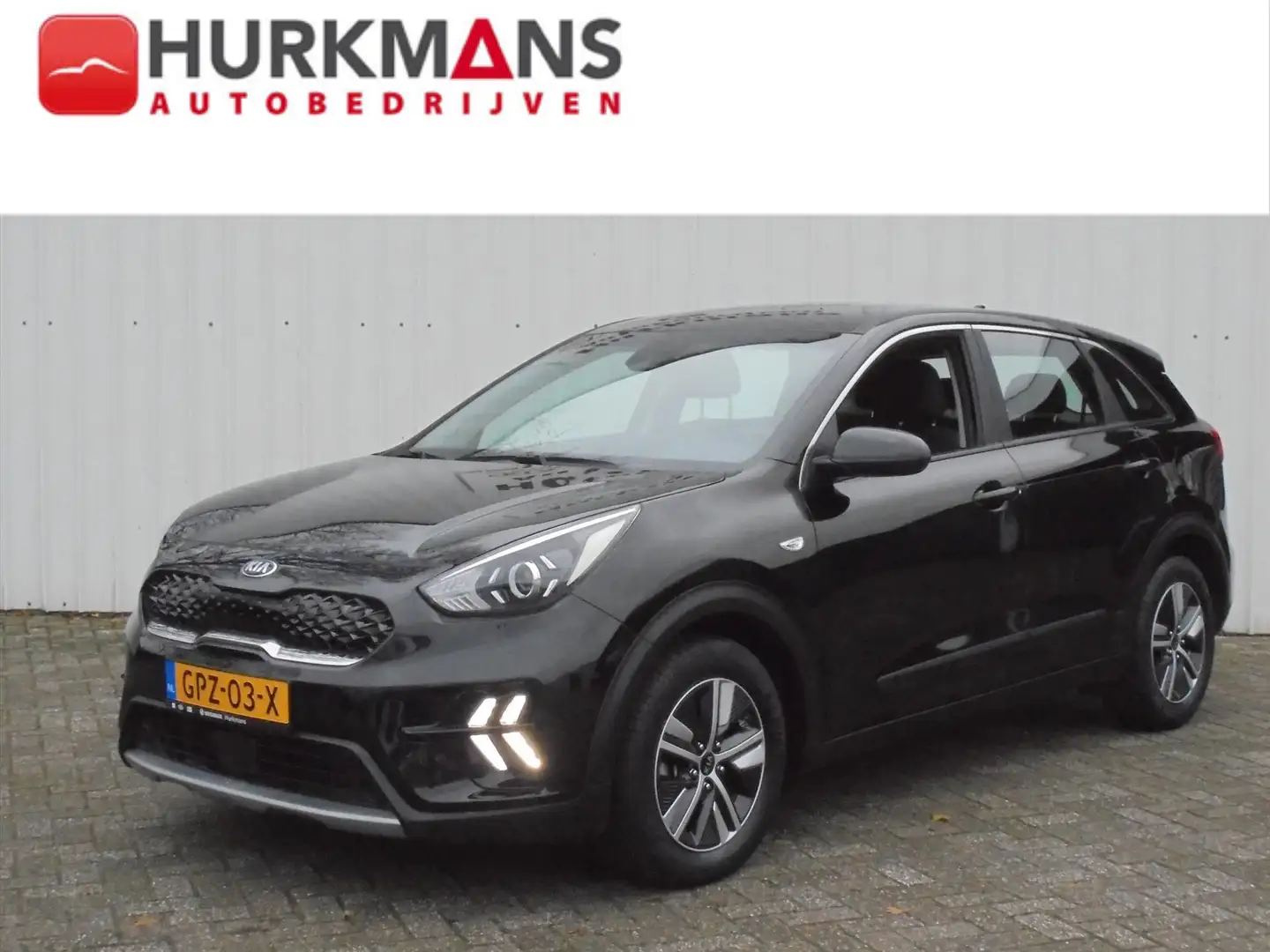 Kia Niro 1.6i HYBRIDE AUTOMAAT COMFORTLINE 48.331 KM Zwart - 1