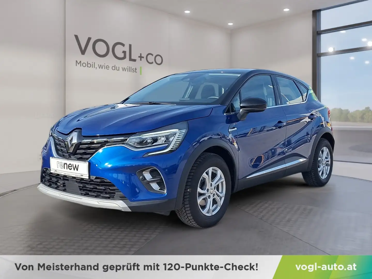 Renault Captur Intens TCe 90 Blau - 1