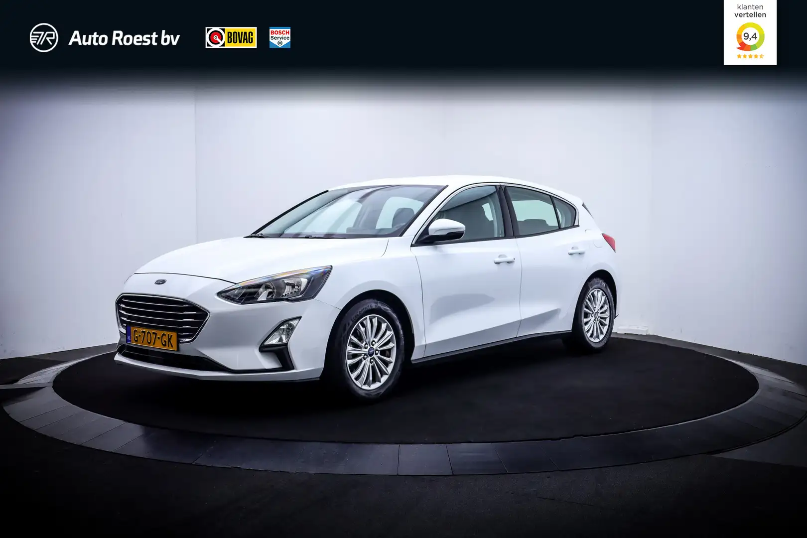 Ford Focus 1.0 125Pk Aut. TITANIUM Business KEYLESS | CARPLAY Blanco - 1