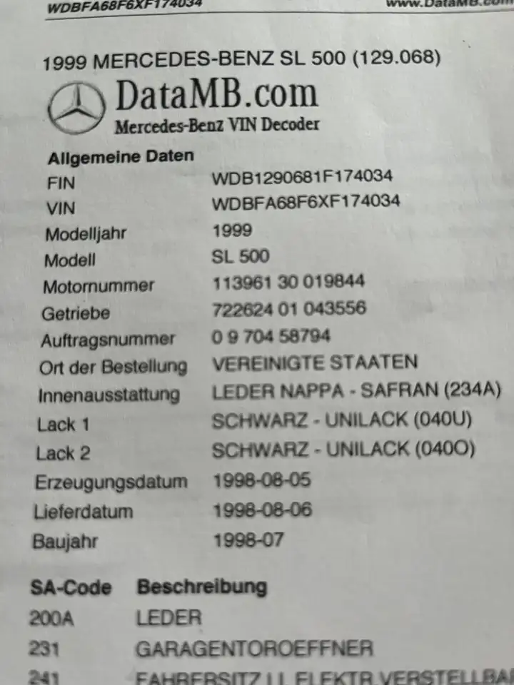 Mercedes-Benz SL 500, foto 10