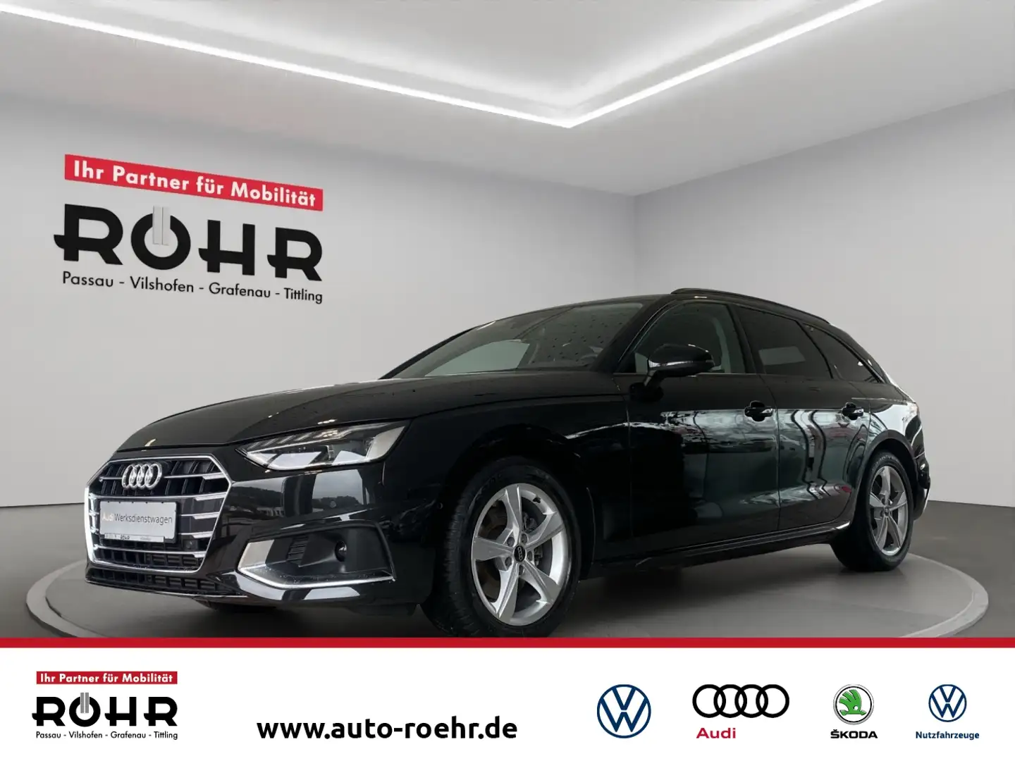 Audi A4 Avant advanced (NAVI.SHZ.PDC.LED.AHK.GRA.DAB) 35 T Schwarz - 1