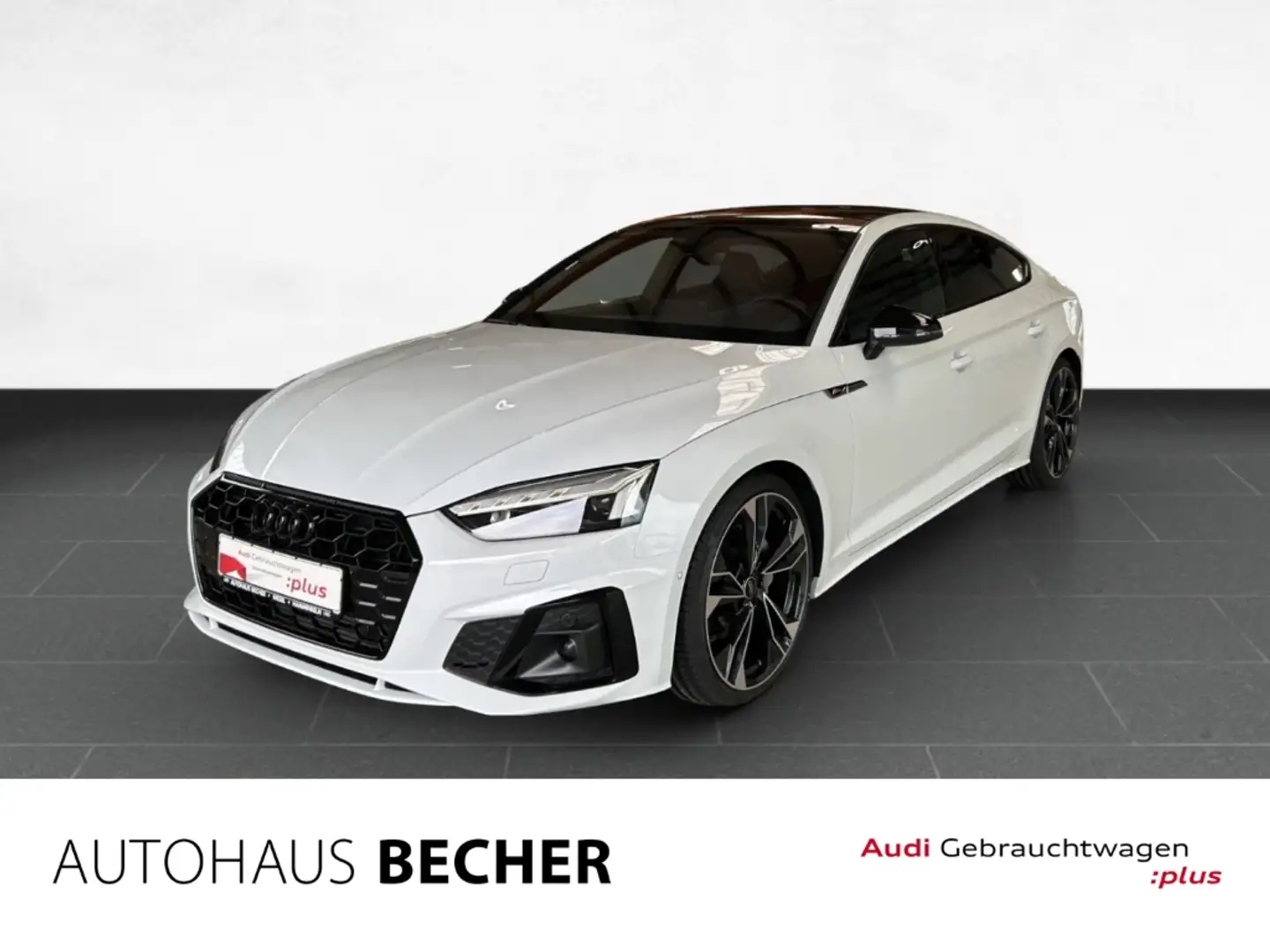 Audi A5 Sportback 40 TFSI S-tronic S-line /AHK/Pano Weiß - 1
