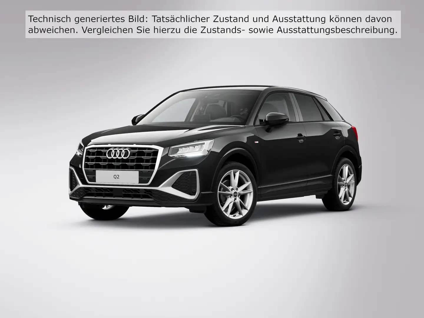 Audi Q2 35 TFSI S LINE LM8 NAVI+ VIRTUAL KAMERA Schwarz - 2