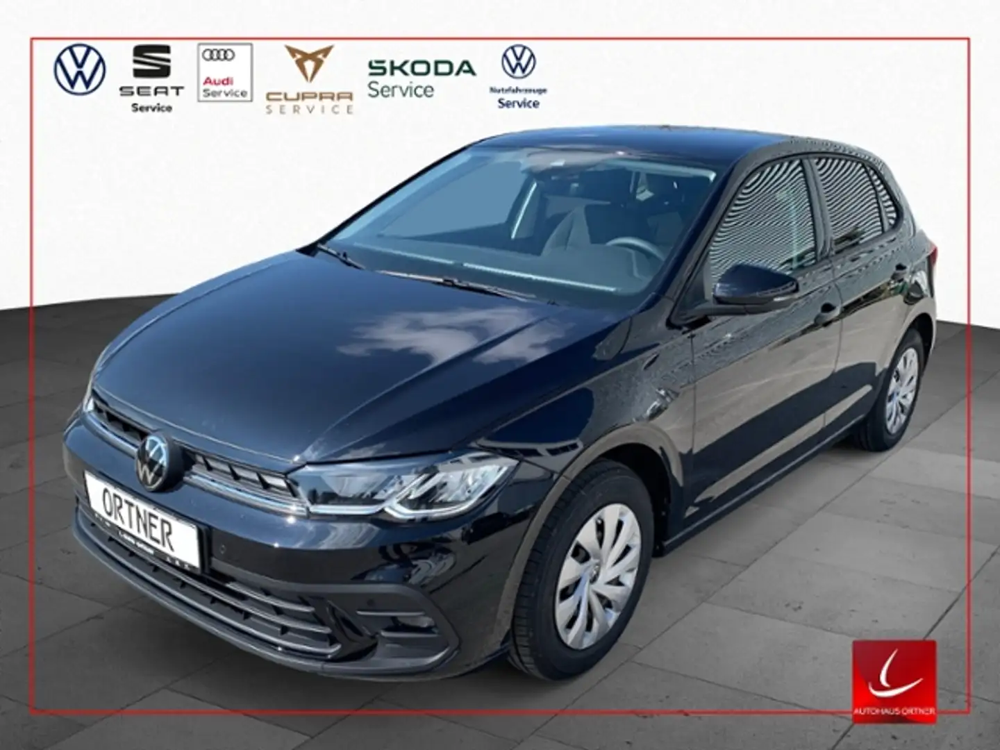 Volkswagen Polo 1,0 TSI DSG IQ DRIVE SHZ NAVI APP CONNECT LED KLI Schwarz - 1