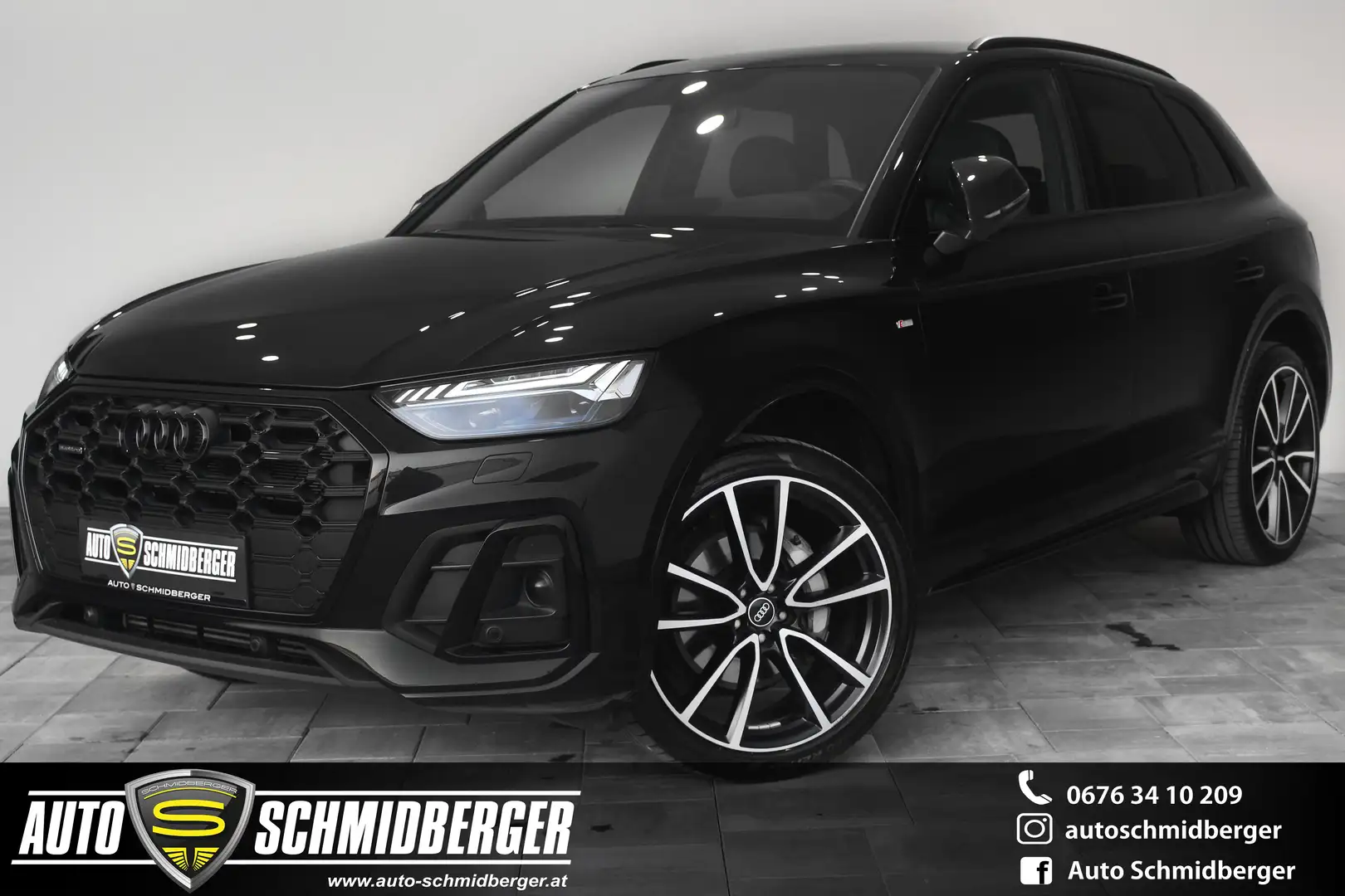 Audi Q5 55TFSIe quattro*S-LINE*BLACK-LINE*21 ZOLL*AHK Schwarz - 1