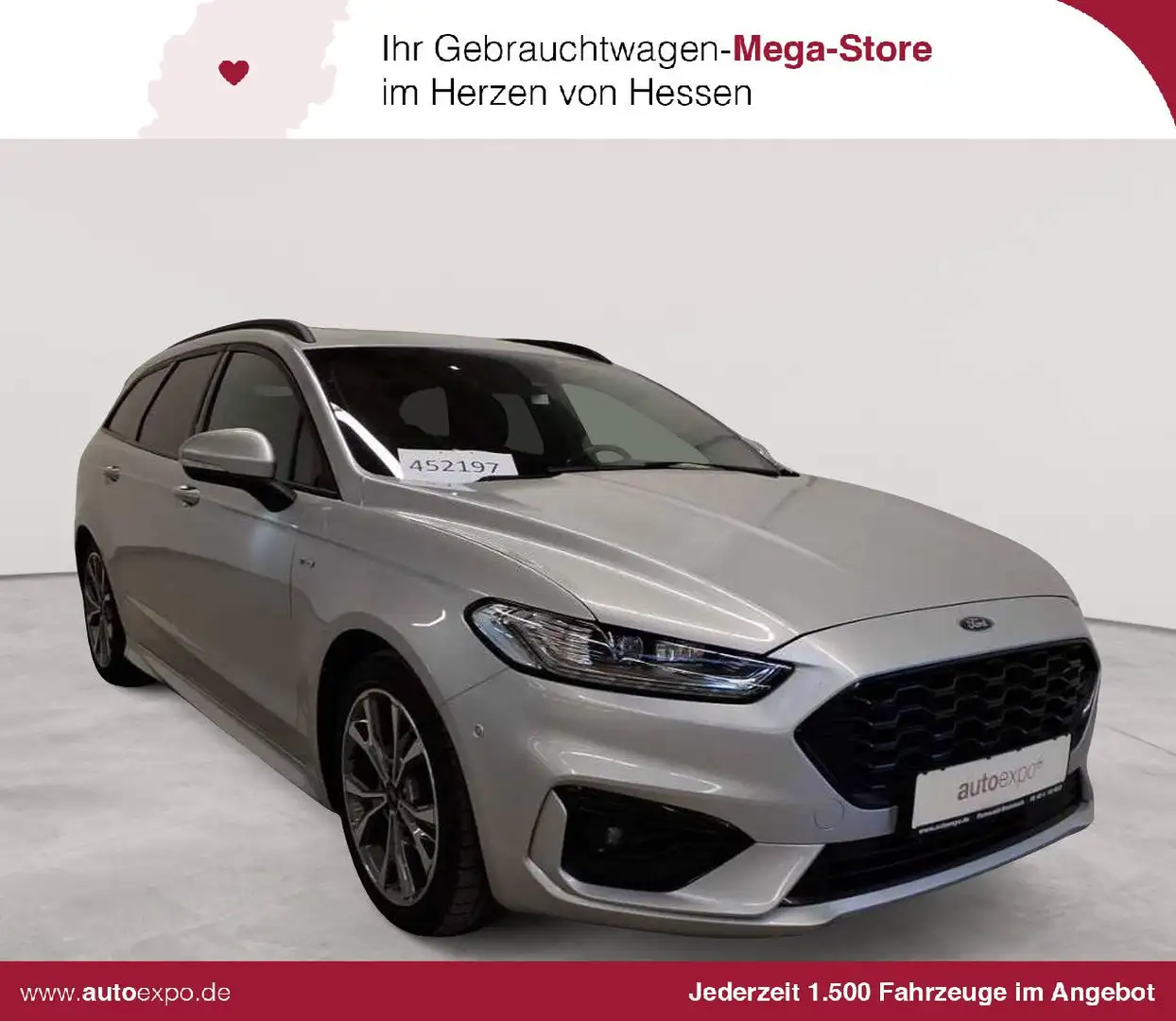 Ford Mondeo Mondeo Turnier 2.0 EcoBlue Aut. ST-Line AHK Silber - 1