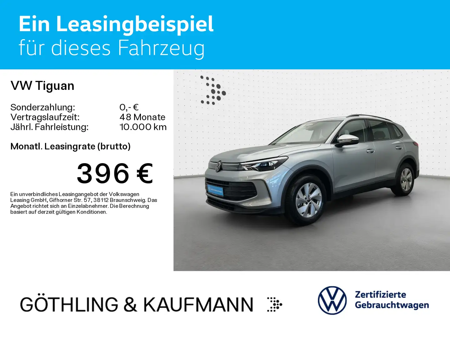 Volkswagen Tiguan 1.5 eTSI DSG*NAVI*AHK*KAM*SHZ*ASG* Argent - 2