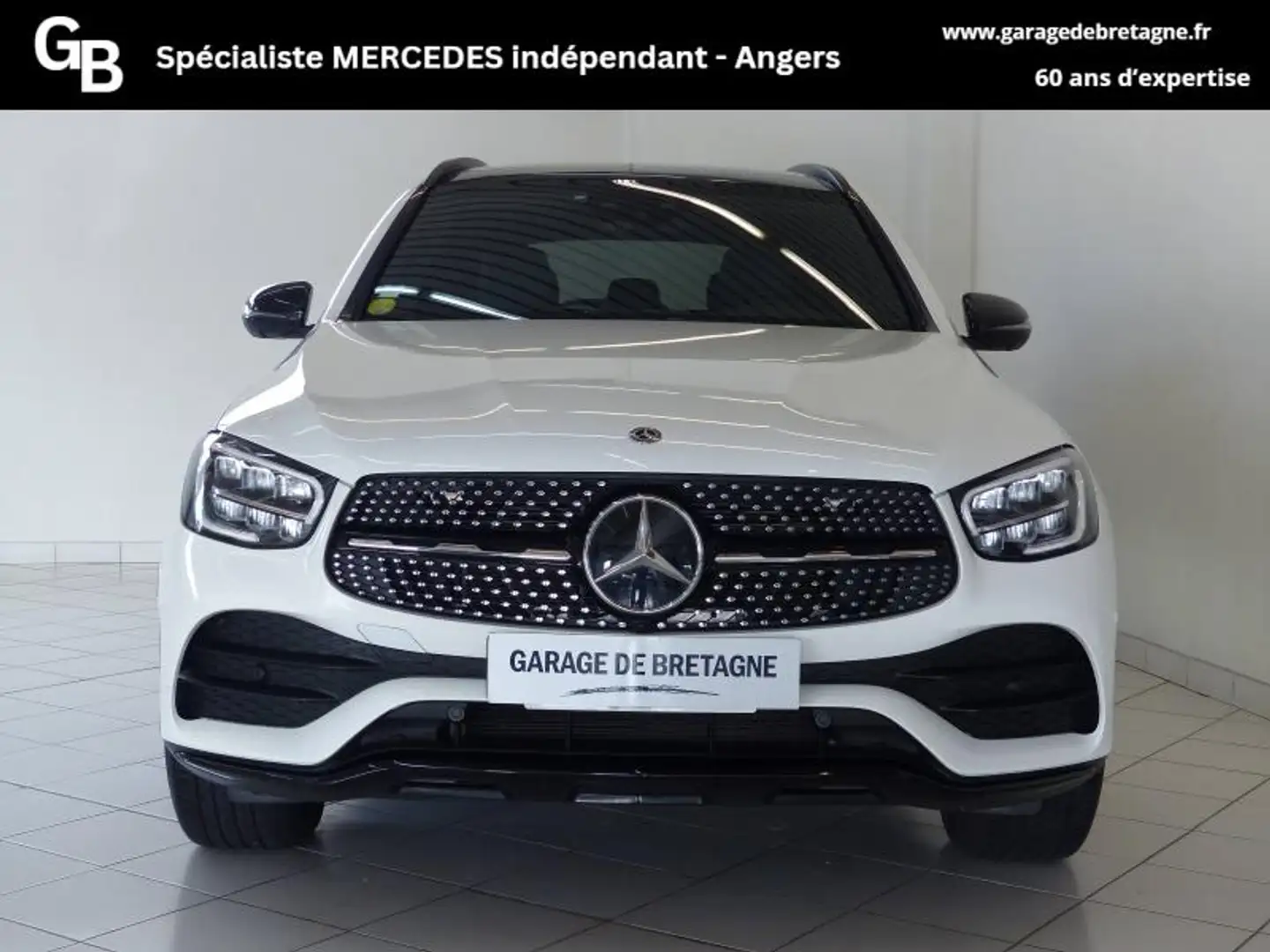Mercedes-Benz GLC 200 200 d 163ch AMG Line 9G-Tronic Weiß - 2