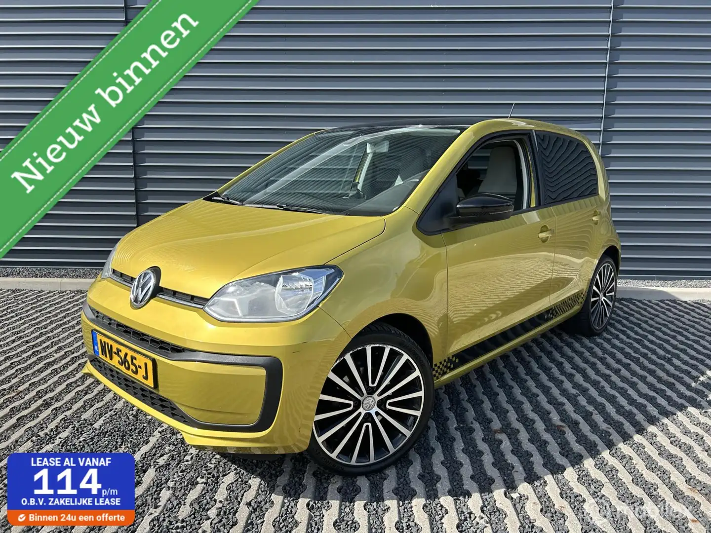 Volkswagen up! 1.0 BMT move up! Jaune - 1