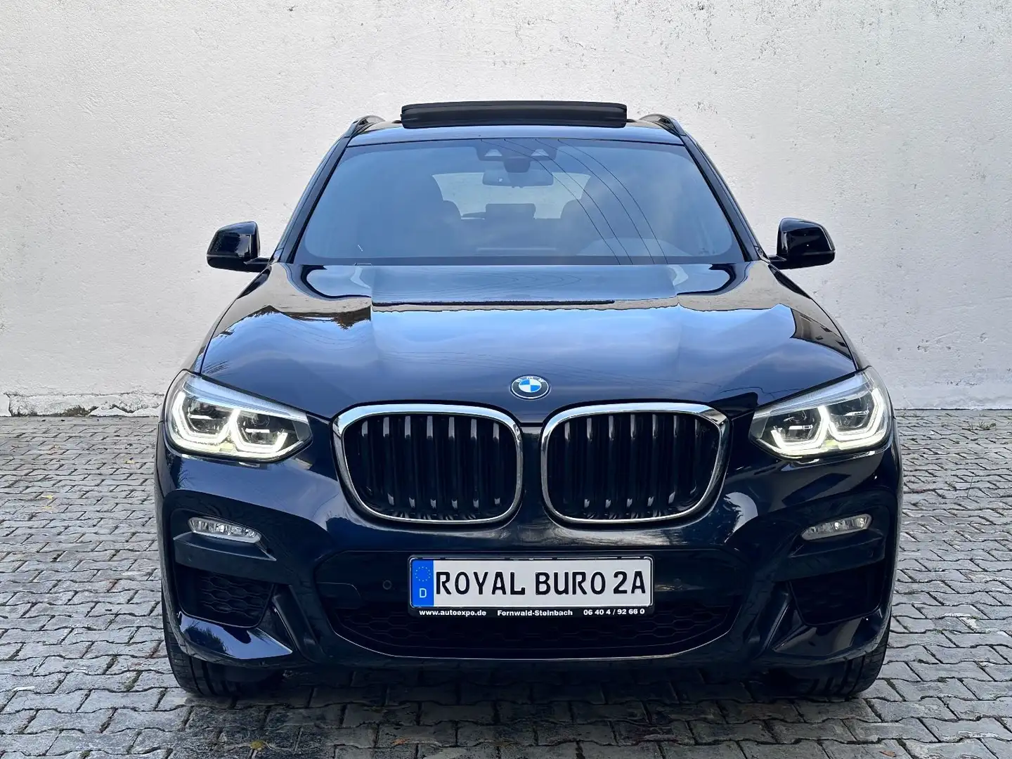 BMW X3 20d xDrive M-Sport/LED/NAVI/PANO/AHK/STHZ/ACC Noir - 2