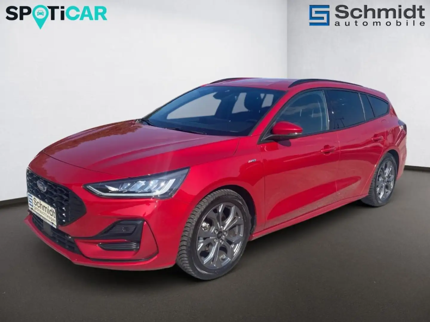 Ford Focus Turnier 1,5 EcoBlue ST-Line Aut. Rot - 2