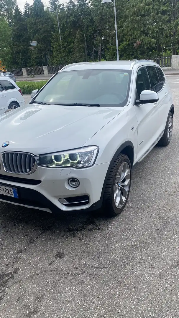 BMW X3 X3 xdrive30dA xLine 249cv Blanc - 1