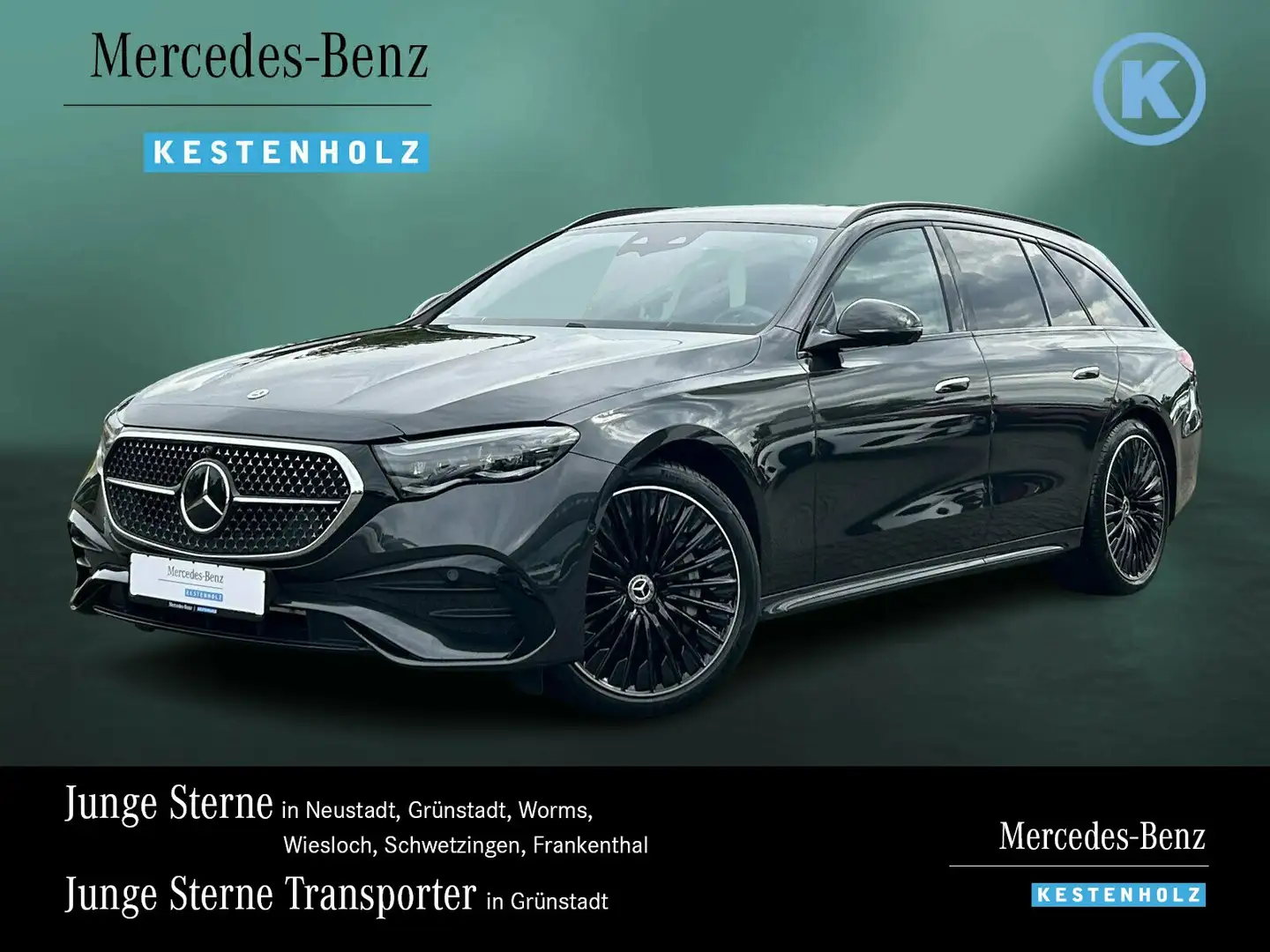 Mercedes-Benz E 220 E 220 d 4M T AMG+SUPERSCREEN+DISTRO+360+BURME-4D Grijs - 1