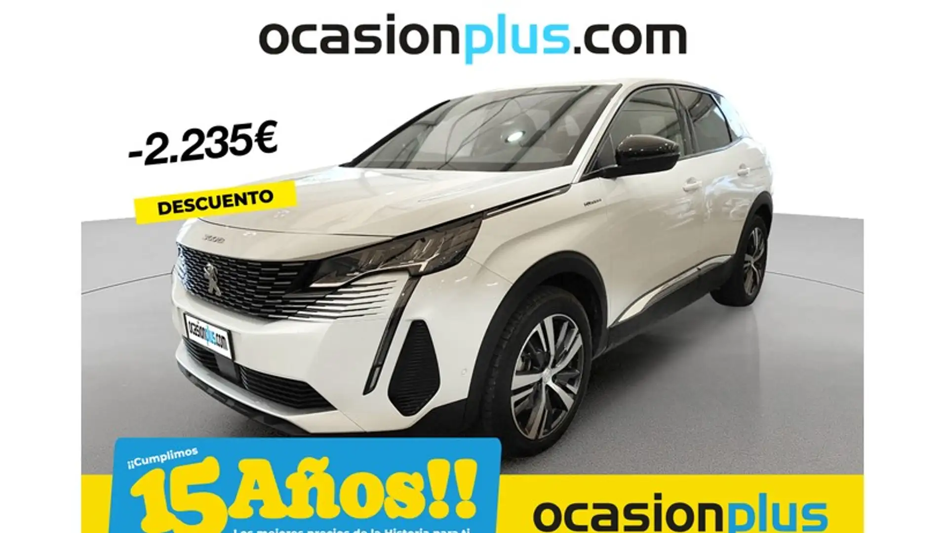 Peugeot 3008 1.6 THP Allure Aut. 155 Blanc - 1