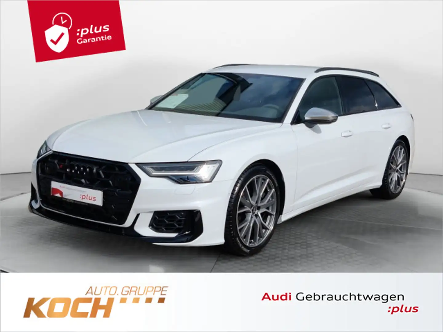 Audi S6 55 TDI q. Tiptr., HD Matrix, B&O, ACC, Blanc - 1