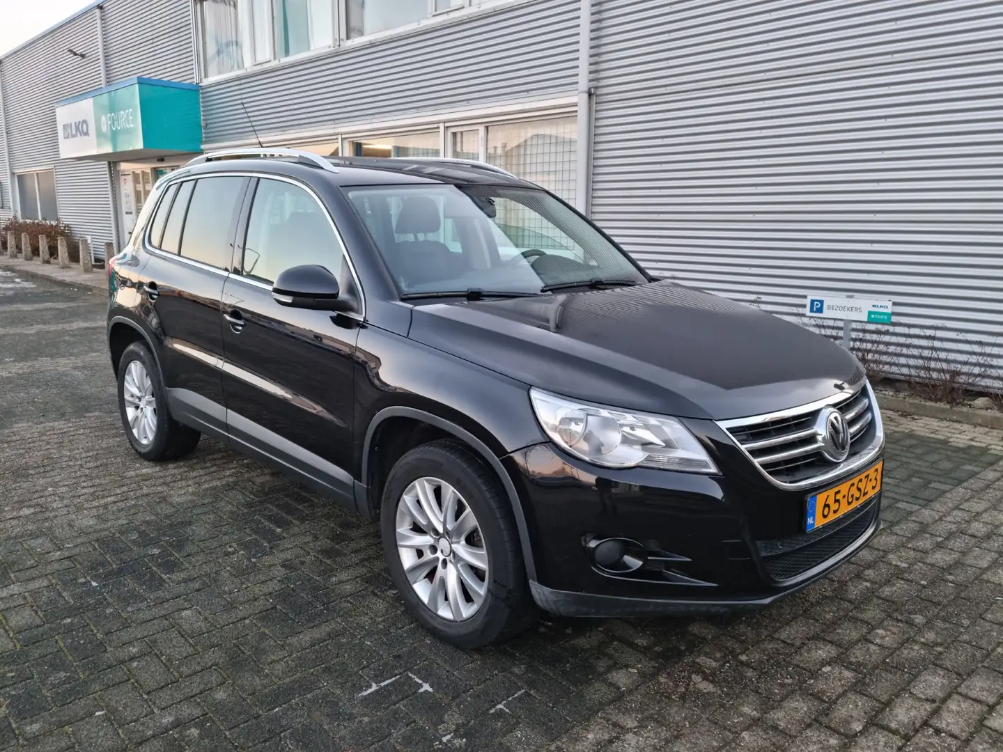 Volkswagen Tiguan 1.4 TSI Sport&Style 4Motion Airco Bj:2008 NAP! Schwarz - 2