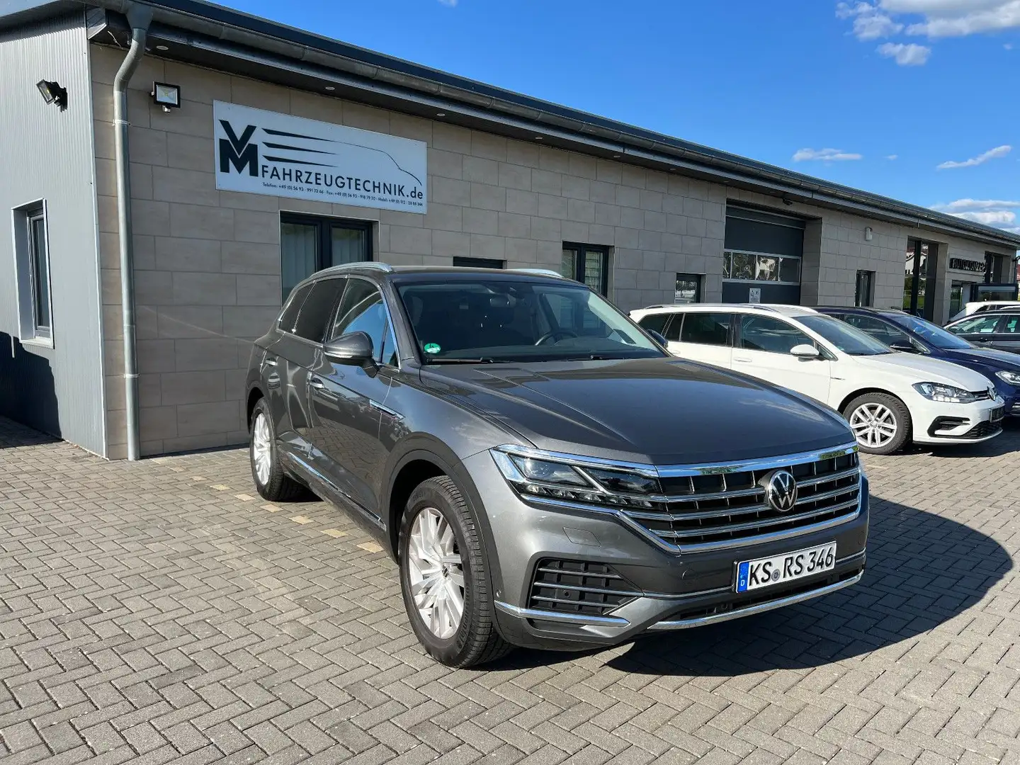 Volkswagen Touareg Elegance 4Motion AID*Standh* Gris - 1