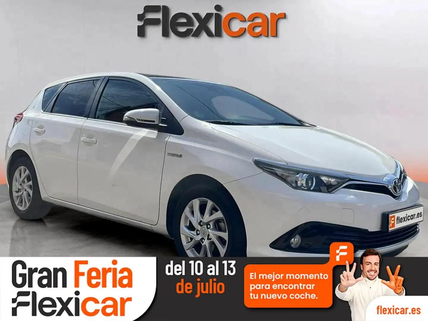 Toyota Auris 1.8 140H Hybrid Active Blanc - 1