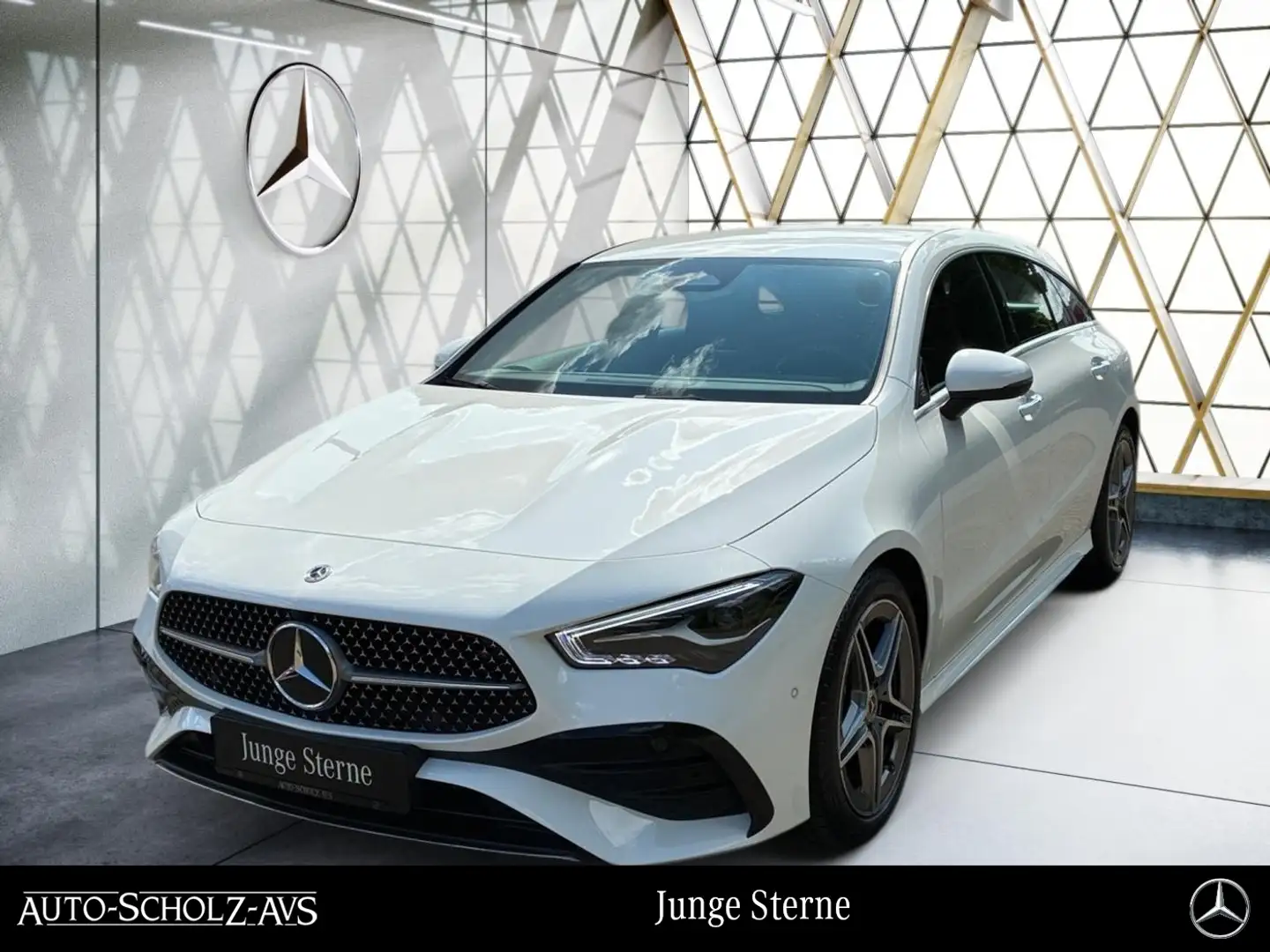 Mercedes-Benz CLA 180 Shooting Brake AMG LenkradHz*Easy-P*KAM* Blanc - 1