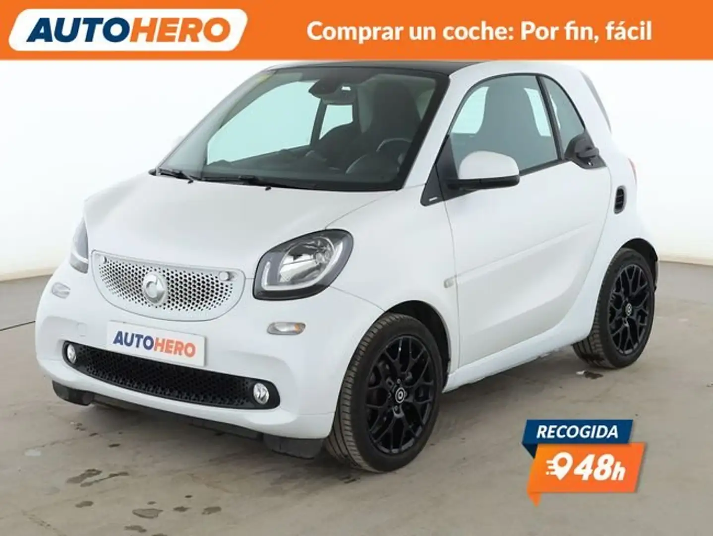 smart forTwo 0.9 Turbo Basis passion Blanco - 1