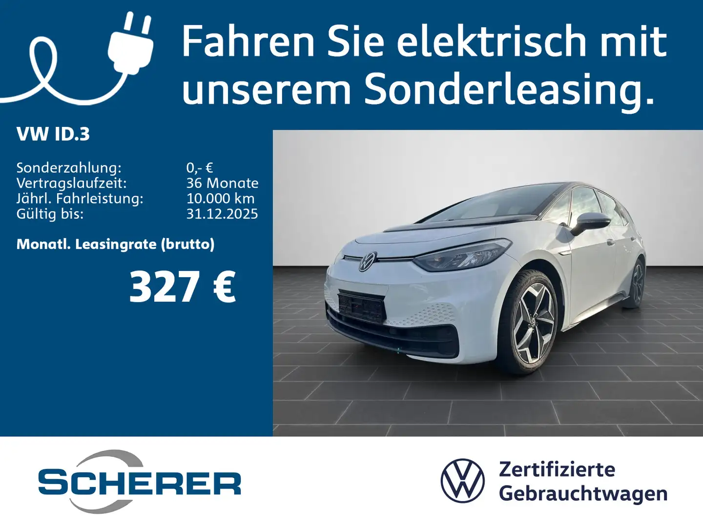 Volkswagen ID.3 Pro Performance Life 58 kWh | 18" | ACC | C Weiß - 1