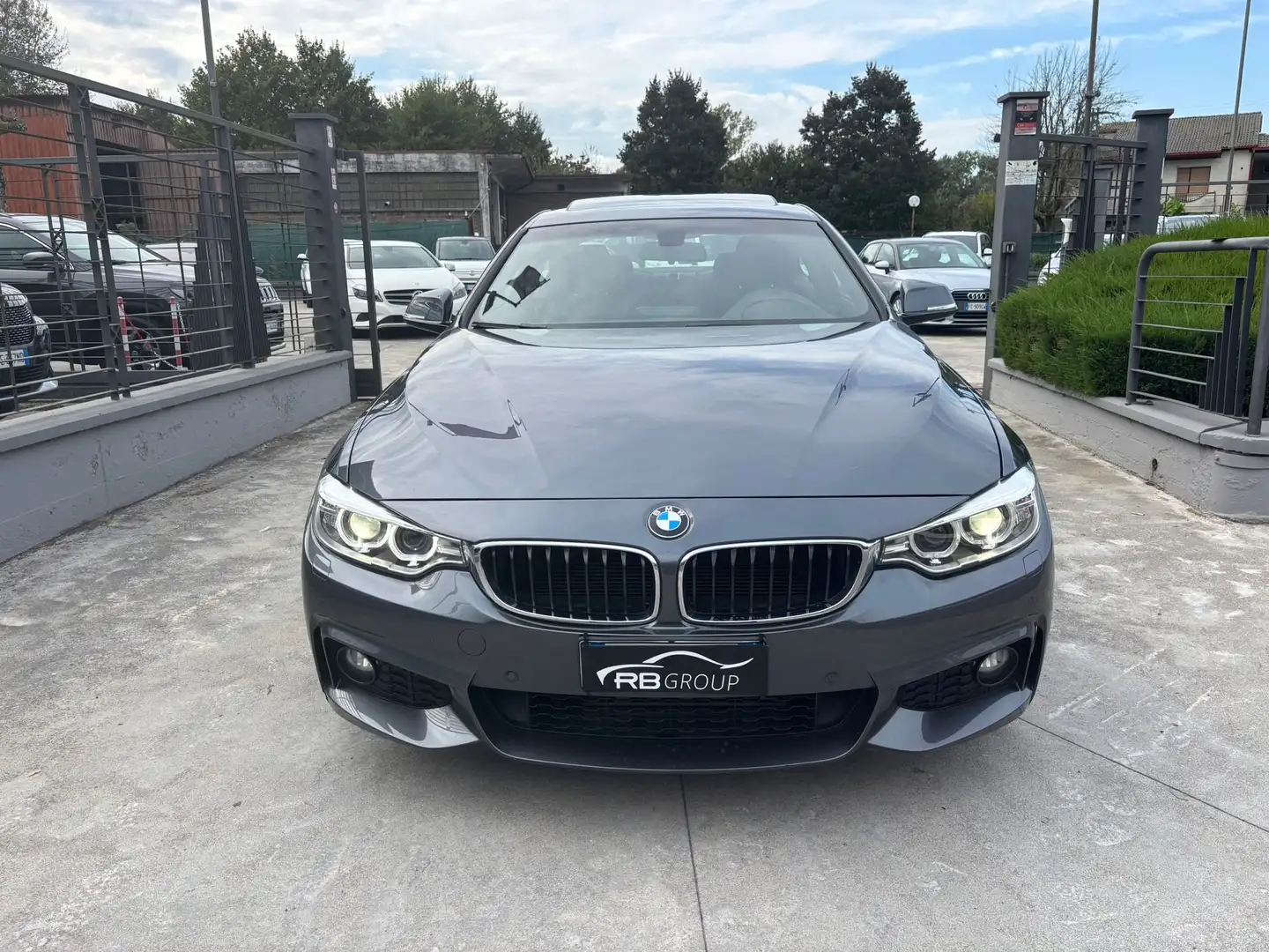 BMW 425 Serie 4 F32 2013 Coupe 425d Coup Msport 224cv auto Grigio - 2