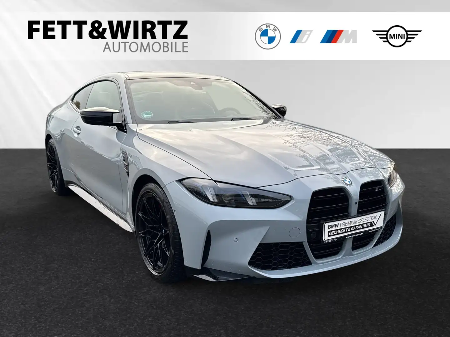 BMW M4 Competition MxDrive|MCarbonSchalensitze Grau - 1