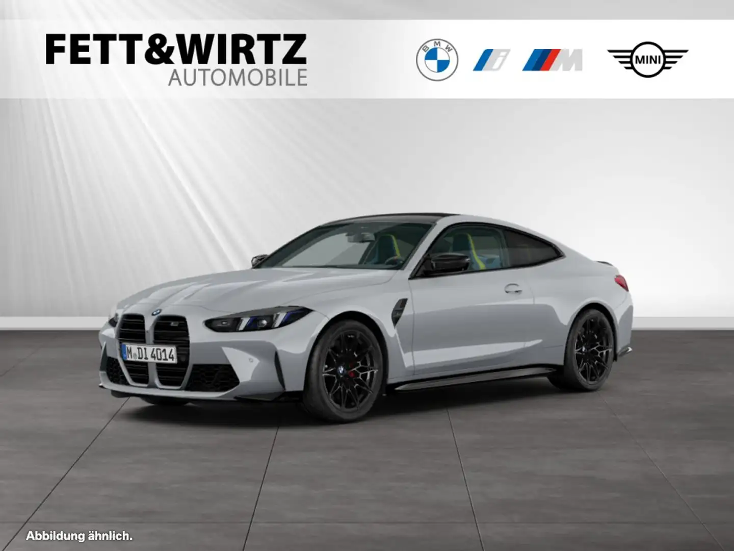 BMW M4 Competition MxDrive|MCarbonSchalensitze Gris - 1