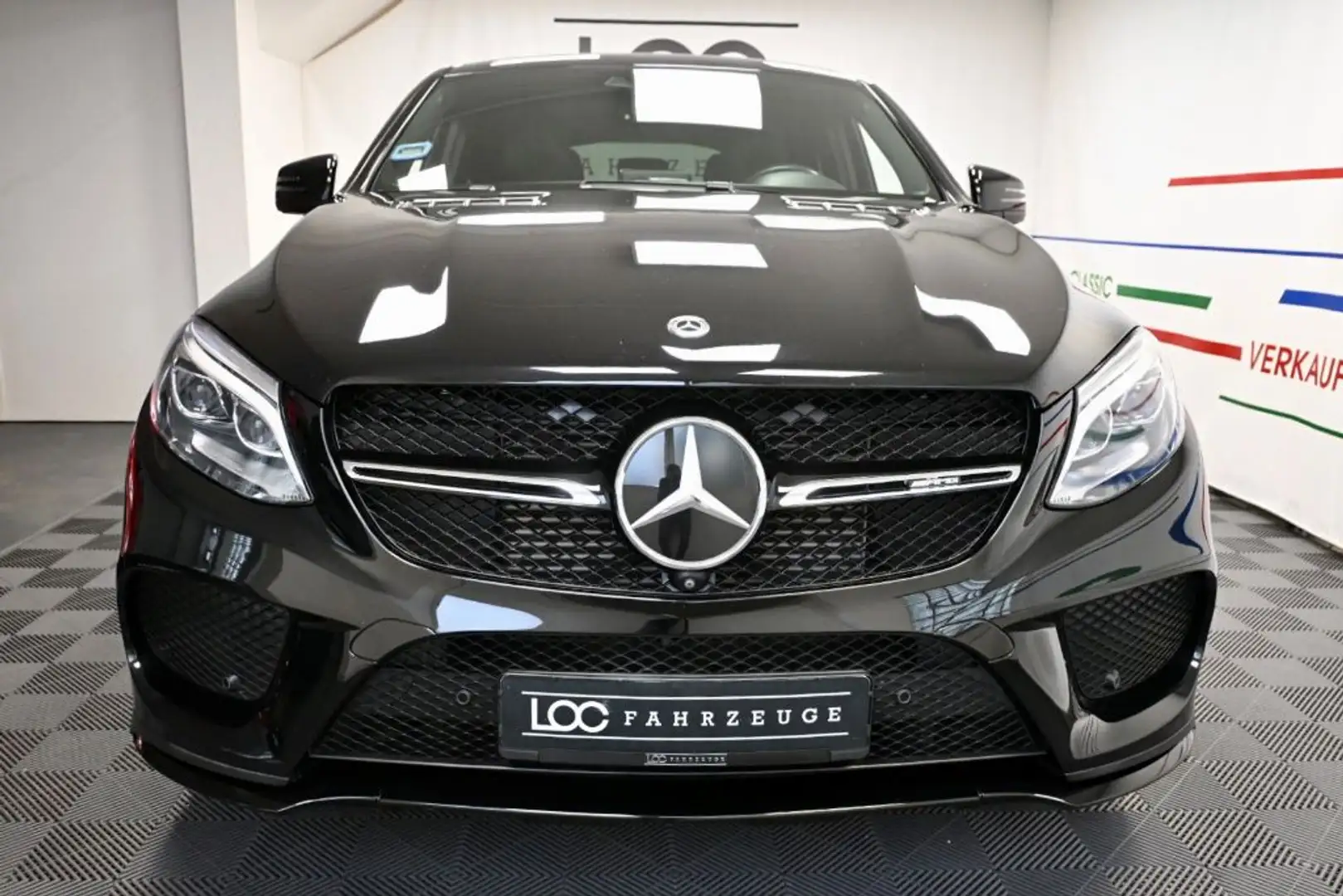 Mercedes-Benz GLE 350 d Coupe 4Matic 9G AMG NIGHT*AIRMATIC+STANDHEIZUNG* Negro - 2